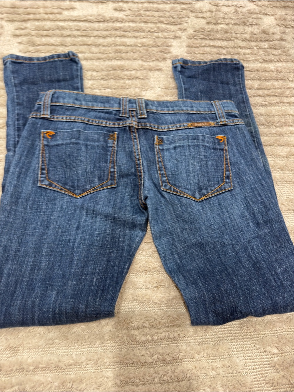 Frankie B. Medium Blue Bootcut Jeans